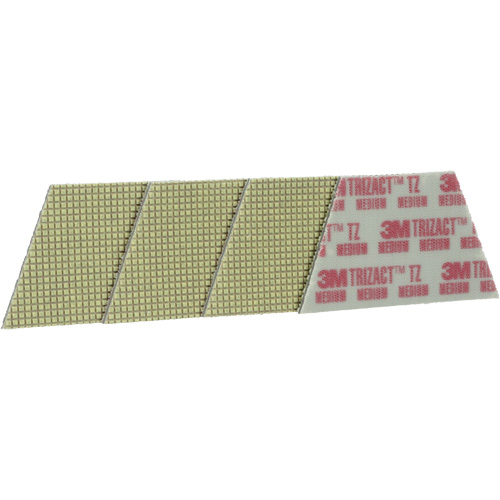 Trizact Diamond TZ Abrasive Pad, Grinding/Polish, Red Helyx Safety & Industrial Supplies