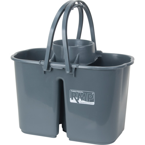 Seau et essoreuse pour vadrouille, Passoire, 3,75 gal. US (15 pintes), Gris Helyx Safety & Industrial Supplies