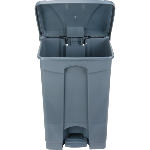 Poubelle &agrave; p&eacute;dale, Plastique, Capacit&eacute; 12 gal. US Helyx Safety & Industrial Supplies