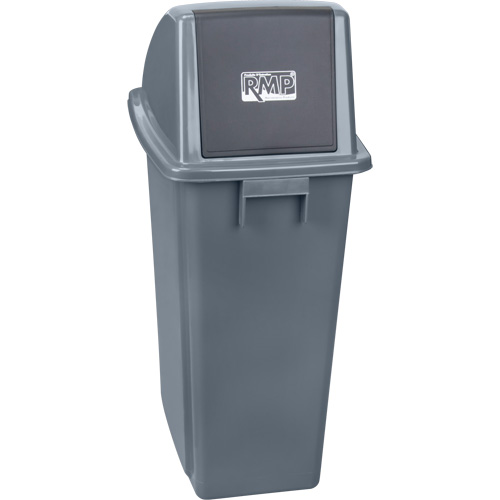 Garbage Can, Plastic, 15 US gal. Helyx Safety & Industrial Supplies