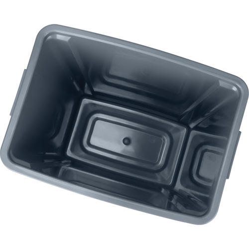 Garbage Can, Plastic, 15 US gal. Helyx Safety & Industrial Supplies