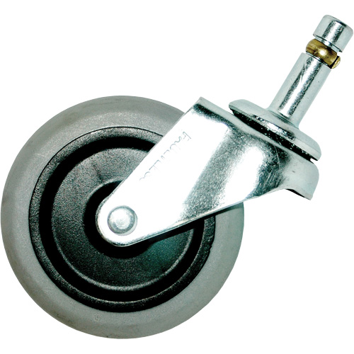 Replacement Stem Swivel Caster for Receptacle Dolly Helyx Safety & Industrial Supplies