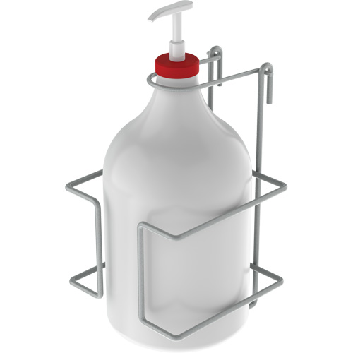Porte-cruche en m&eacute;tal pour d&eacute;sinfectant Helyx Safety & Industrial Supplies