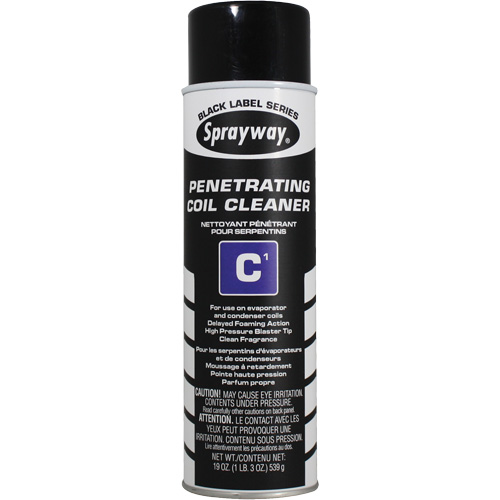 C1 Penetrating Coil Cleaner, 19 fl. oz., Aerosol Can Helyx Safety & Industrial Supplies
