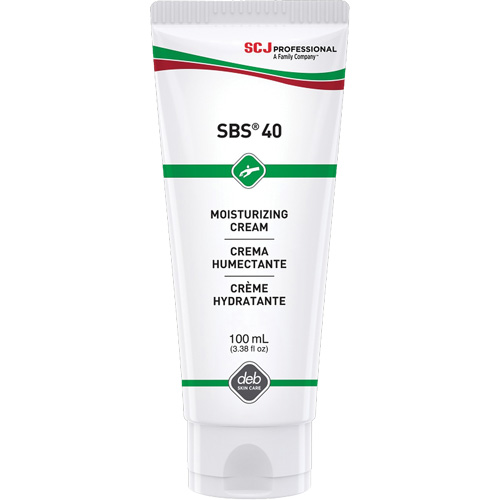 SBS&reg; 40 Moisturizing Skin Cream, Tube, 100 ml Helyx Safety & Industrial Supplies