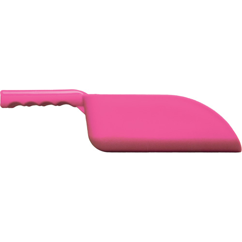 Small Hand Scoop, Plastic, Pink, 32 oz. Helyx Safety & Industrial Supplies