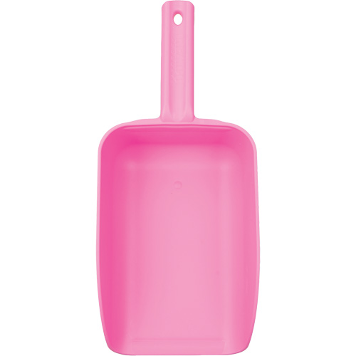 Large Hand Scoop, Plastic, Pink, 82 oz. Helyx Safety & Industrial Supplies