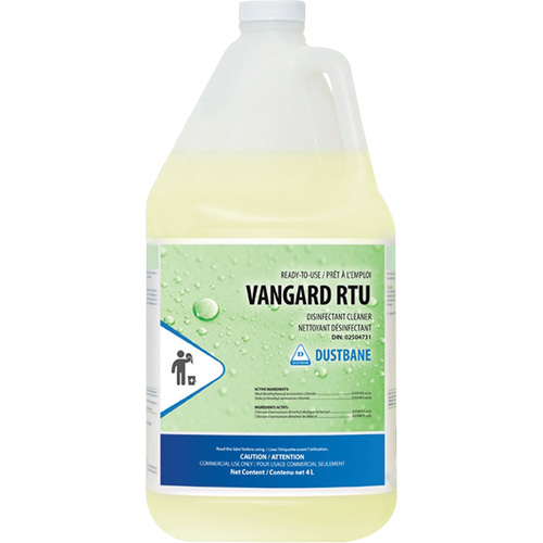 D&eacute;sinfectant pr&ecirc;t &agrave; l'emploi Vanguard, 4 L, Cruche Helyx Safety & Industrial Supplies