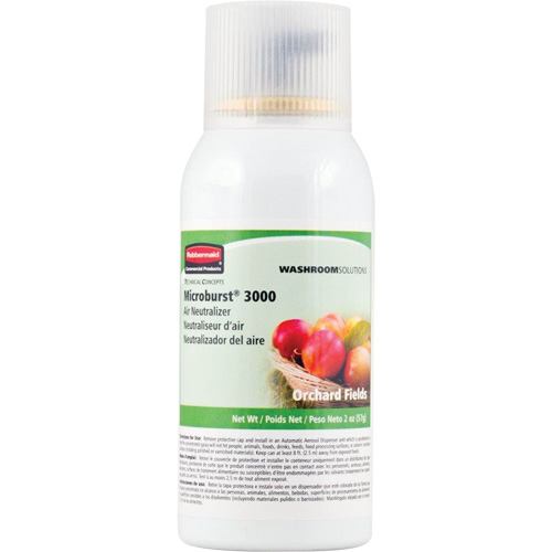 Microburst&reg; 3000 Air Neutraliser Refill, Orchard Fields, Cartridge Helyx Safety & Industrial Supplies
