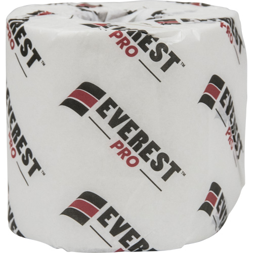 Everest Pro Toilet Paper, 2 Ply, 420 Sheets/Roll, 105' Length, White Helyx Safety & Industrial Supplies