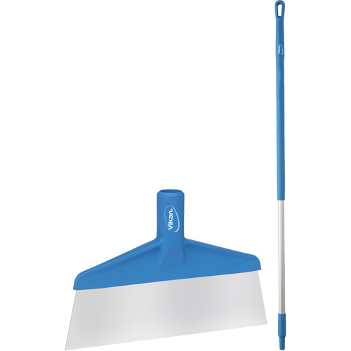 Floor Scraper with Handle, Blue, 9-3/5" W x 55-9/10" L Helyx Safety & Industrial Supplies