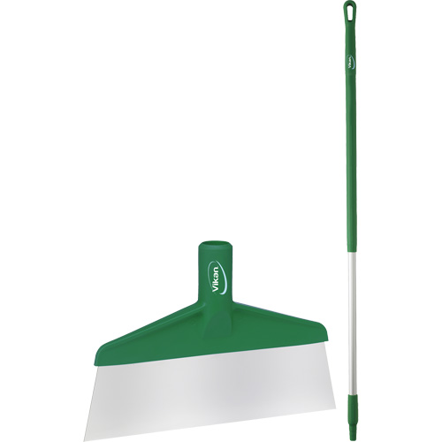 Floor Scraper with Handle, Green, 9-3/5" W x 55-9/10" L Helyx Safety & Industrial Supplies