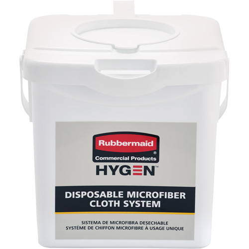 Seau de chargement pour chiffons microfibres, Blanc Helyx Safety & Industrial Supplies