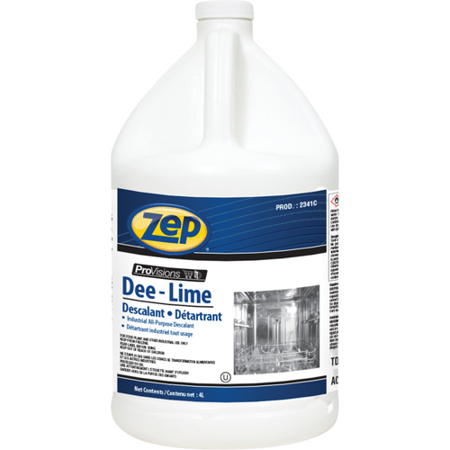 Dee-Lime Acidic Cleaner, 4 L, Jug Helyx Safety & Industrial Supplies