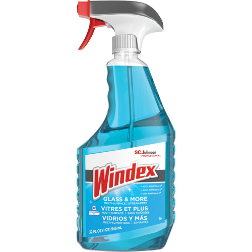 Windex&reg; Glass Cleaner with Ammonia-D&reg;, 32 fl. oz., Trigger Bottle Helyx Safety & Industrial Supplies