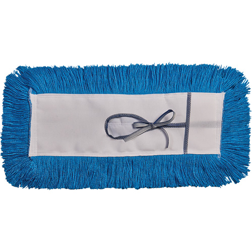 Static-H Dust Mop, Tie-On Style, Nylon, 60" L x 5" W Helyx Safety & Industrial Supplies