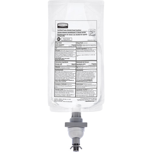 Alcohol-Based Foam Sanitizer, 1000 ml, Refill, 75% Alcohol Helyx Safety & Industrial Supplies