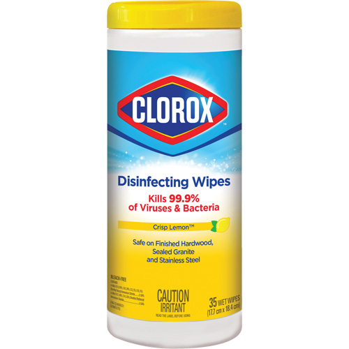 Lingettes d&eacute;sinfectantes, 35 lingettes Helyx Safety & Industrial Supplies