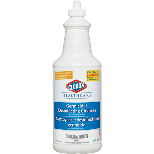 Healthcare&reg; Germicidal Cleaner, 946 ml, Trigger Bottle Helyx Safety & Industrial Supplies