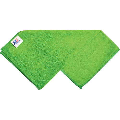 Cleaning Cloth, Microfibre, Green Helyx Safety & Industrial Supplies