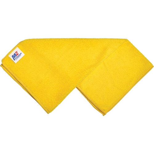 Chiffon de nettoyage, Microfibre, Jaune Helyx Safety & Industrial Supplies