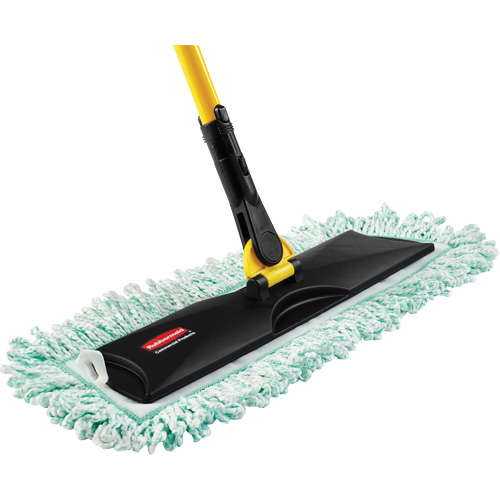 Hygen Fringed Dust Pad, Hook and Loop Style, Microfibre, 52" L x 9" W Helyx Safety & Industrial Supplies