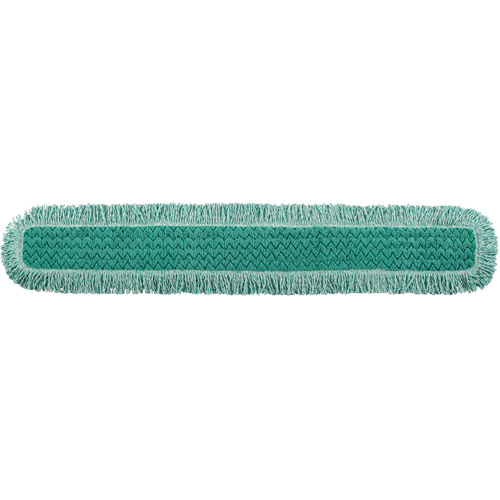 Hygen Fringed Dust Pad, Hook and Loop Style, Microfibre, 52" L x 9" W Helyx Safety & Industrial Supplies