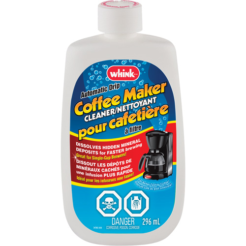 Whink&reg; Automatic Drip Coffee Maker Cleaner, 296 ml, Bottle Helyx Safety & Industrial Supplies