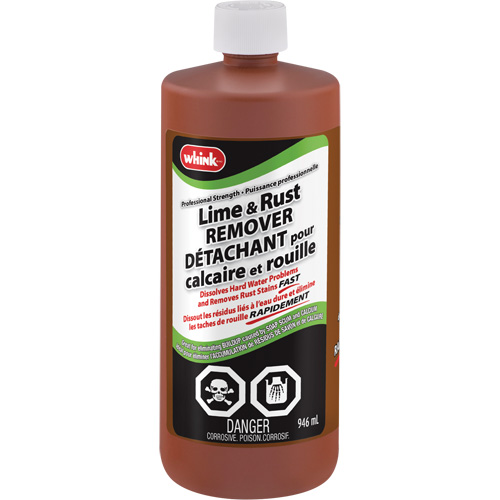 D&eacute;tachant pour calcaire et rouille Whink, 946 ml, Bouteille Helyx Safety & Industrial Supplies
