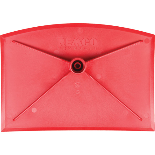 T&ecirc;te de binette pour service alimentaire, Rouge, 8" la x 11-1/4" lo Helyx Safety & Industrial Supplies