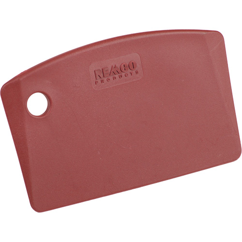 Mini grattoir de paillasse perceptible par d&eacute;tecteur de m&eacute;tal, Rouge, 5-1/4" la x 3-2/5" lo Helyx Safety & Industrial Supplies