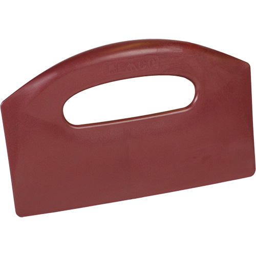 Metal Detectable Bench Scraper, Red, 8-1/2" W x 5-1/4" L Helyx Safety & Industrial Supplies