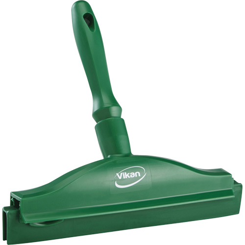 Raclette &agrave; lame double ultra hygi&eacute;nique, 10", Vert Helyx Safety & Industrial Supplies