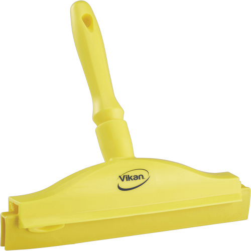 Raclette &agrave; lame double ultra hygi&eacute;nique, 10", Jaune Helyx Safety & Industrial Supplies