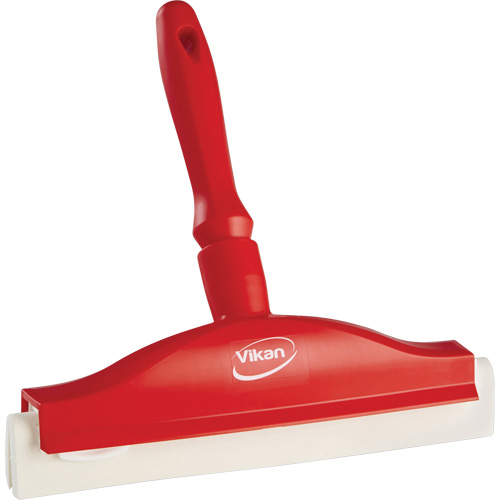 Raclette de paillasse avec lame en mousse, 10", Rouge Helyx Safety & Industrial Supplies