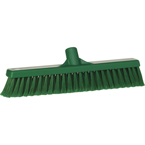 Balai-brosse pour particules fines, Crins Fin/&agrave; bout ouvrant, 16-1/4", Polypropyl&egrave;ne, Vert Helyx Safety & Industrial Supplies