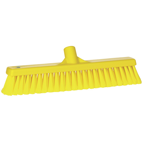 Balai-brosse pour particules fines, Crins Fin/&agrave; bout ouvrant, 16-1/4", Polypropyl&egrave;ne, Jaune Helyx Safety & Industrial Supplies
