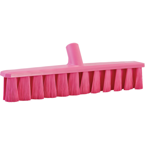 Balai-brosse UST souple, Crins Fin, 15-1/4", Polyester, Rose Helyx Safety & Industrial Supplies