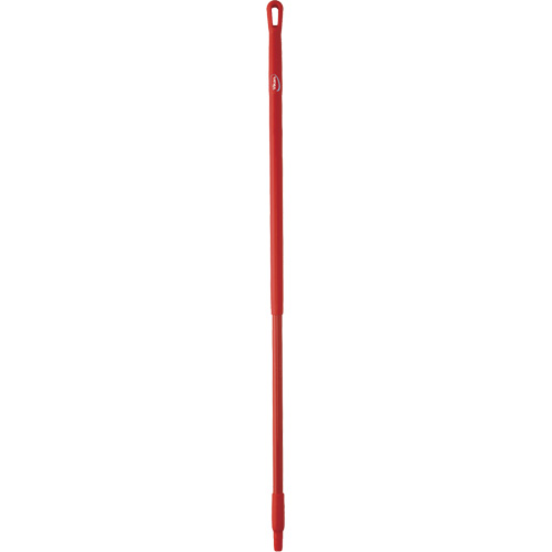 Handle, Broom/Brush/Pad Holder/Scraper/Squeegee, Red, Standard, 51-1/2" L Helyx Safety & Industrial Supplies