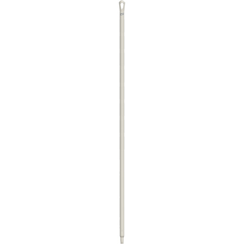 Ultra Hygiene Handle, Broom/Brush/Pad Holder/Scraper/Squeegee, White, Ergonomic, 67" L Helyx Safety & Industrial Supplies