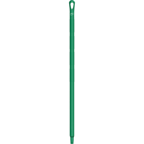 Ultra Hygiene Handle, Broom/Brush/Pad Holder/Scraper/Squeegee, Green, Standard, 40" L Helyx Safety & Industrial Supplies