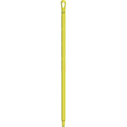 Manche ultra hygi&eacute;nique, Balai/Brosse/Support &agrave; tampon/Grattoir/Raclette, Jaune, Standard, 40" lo Helyx Safety & Industrial Supplies