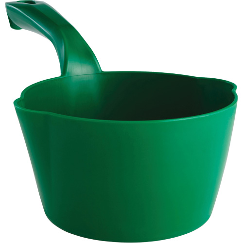 Round Bowl Scoop, Plastic, Green, 32 oz. Helyx Safety & Industrial Supplies