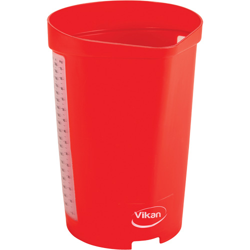 Measuring Jug, Plastic, Red, 65 oz. Helyx Safety & Industrial Supplies