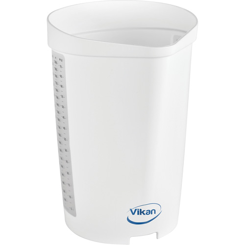 Cruche gradu&eacute;e, Plastique, Blanc, 65 oz Helyx Safety & Industrial Supplies