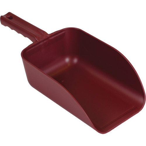 Metal Detectable Hand Scoop, Plastic, Red, 82 oz. Helyx Safety & Industrial Supplies