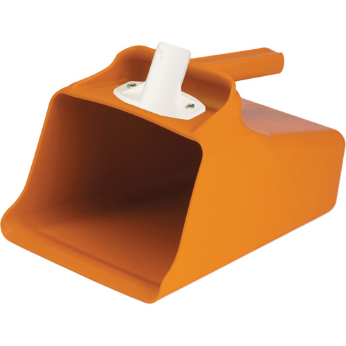 Grande pelle &agrave; main &agrave; puiser, Plastique, Orange, 128 oz. Helyx Safety & Industrial Supplies