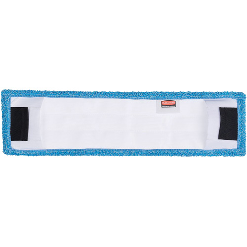 Adaptable Flat Mop Pad, Finishing, Microfibre, 5-1/2" x 19-1/2" Helyx Safety & Industrial Supplies
