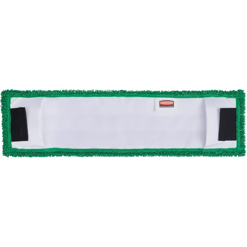Tampon de vadrouille &agrave; t&ecirc;te plate adaptable, Finition, Microfibre, 5-1/2" x 19-1/2" Helyx Safety & Industrial Supplies