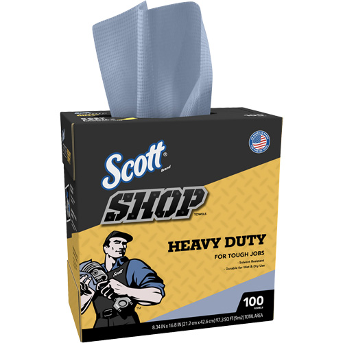 Chiffons d'atelier, Robuste, 16-4/5" lo x 8-1/3" la Helyx Safety & Industrial Supplies